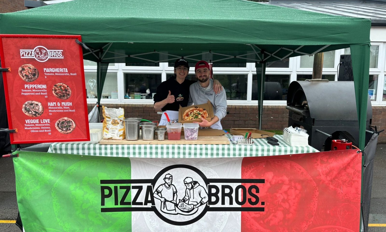 affordable pizza van catering london