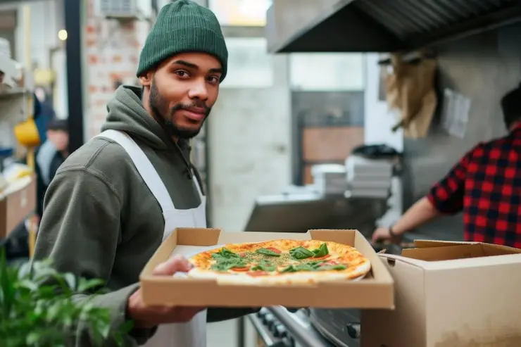 Affordable pizza van catering london