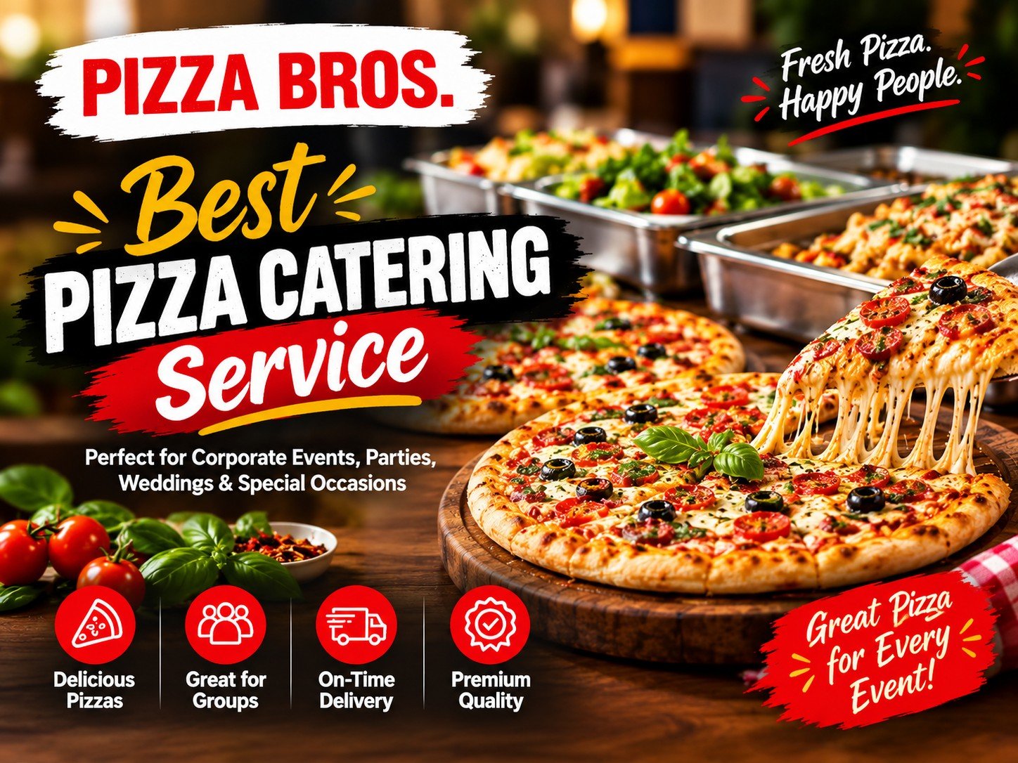 Authentic Italian Pizza Catering London